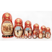 15 Pieces Nesting Dolls