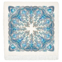 Medium Woolen Shawls. Silk Fringe.